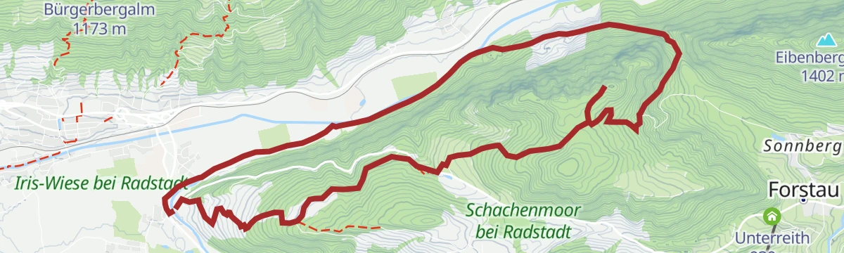 Route map: Rundweg Zaim